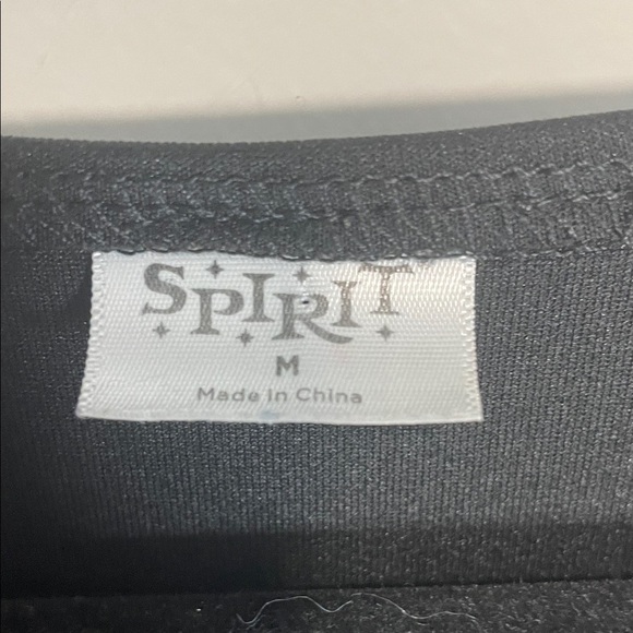 Spirit Black and Red Cheerleader Mini Dress - Picture 3 of 11